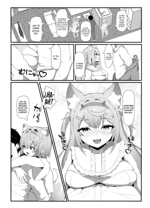 OTN Kokoku Kotaro OTN FWMC Icha Love SEXSexo Amoroso con FuwaCoco Fuwawa Abyssgard, Mococo Abyssgard Spanish Komari Scan Digital - Page 4