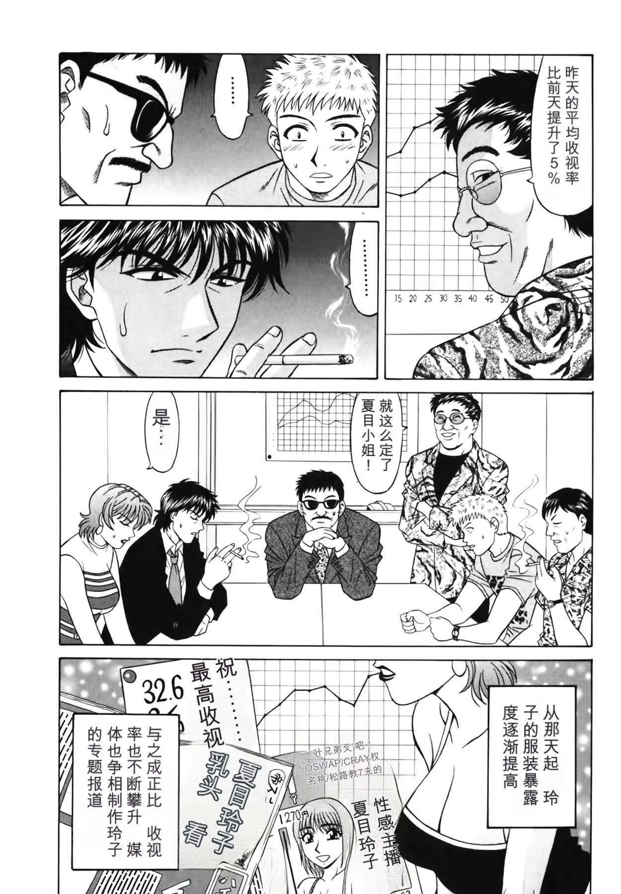 Ozaki Akira Caster Natsume Reiko no Yuuwaku Vol. 3丨女主播夏目玲子的诱惑 3 Chinese个人机翻汉化 - Image 56
