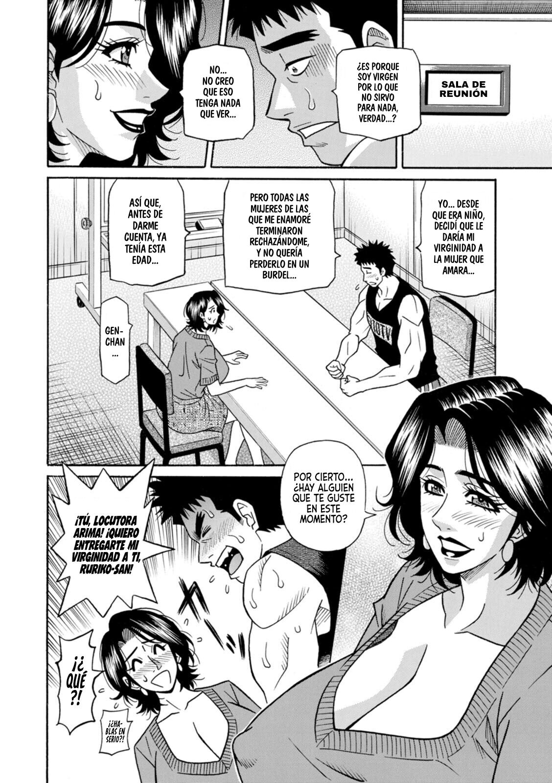 Ozaki Akira Miboujin Ana Ruriko no Hinichijuu - La Extraordinaria Vida de la Viuda Locutora Ruriko Cap.1-4 Digital Spanish A_Z - Image 12