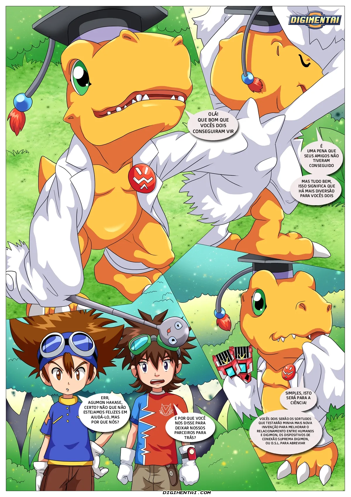 Palcomix Digital Lovero Digimon Portuguese-BR - Image 2