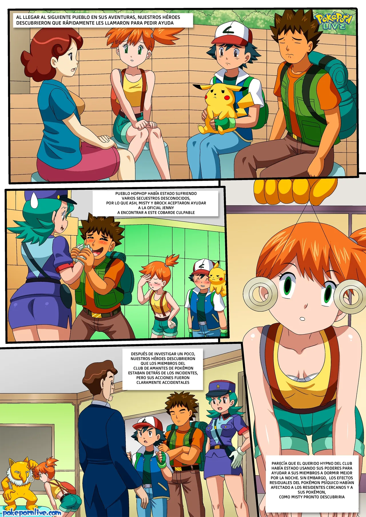 Palcomix Mistys Hypno Mate Pokémon Spanish - Image 2