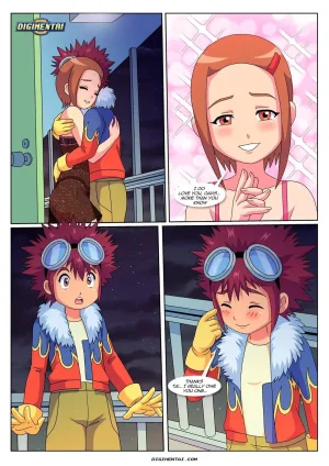 Palcomix The Love of a Hopeless Romantic Digimon Adventure 02 - Page 10