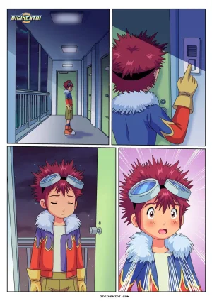 Palcomix The Love of a Hopeless Romantic Digimon Adventure 02 - Page 5