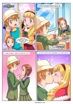 Palcomix The Love of a Hopeless Romantic Digimon Adventure 02 - Page 7