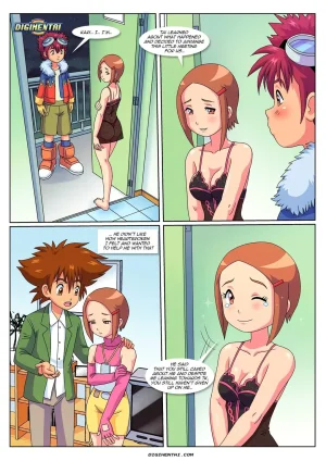 Palcomix The Love of a Hopeless Romantic Digimon Adventure 02 - Page 8