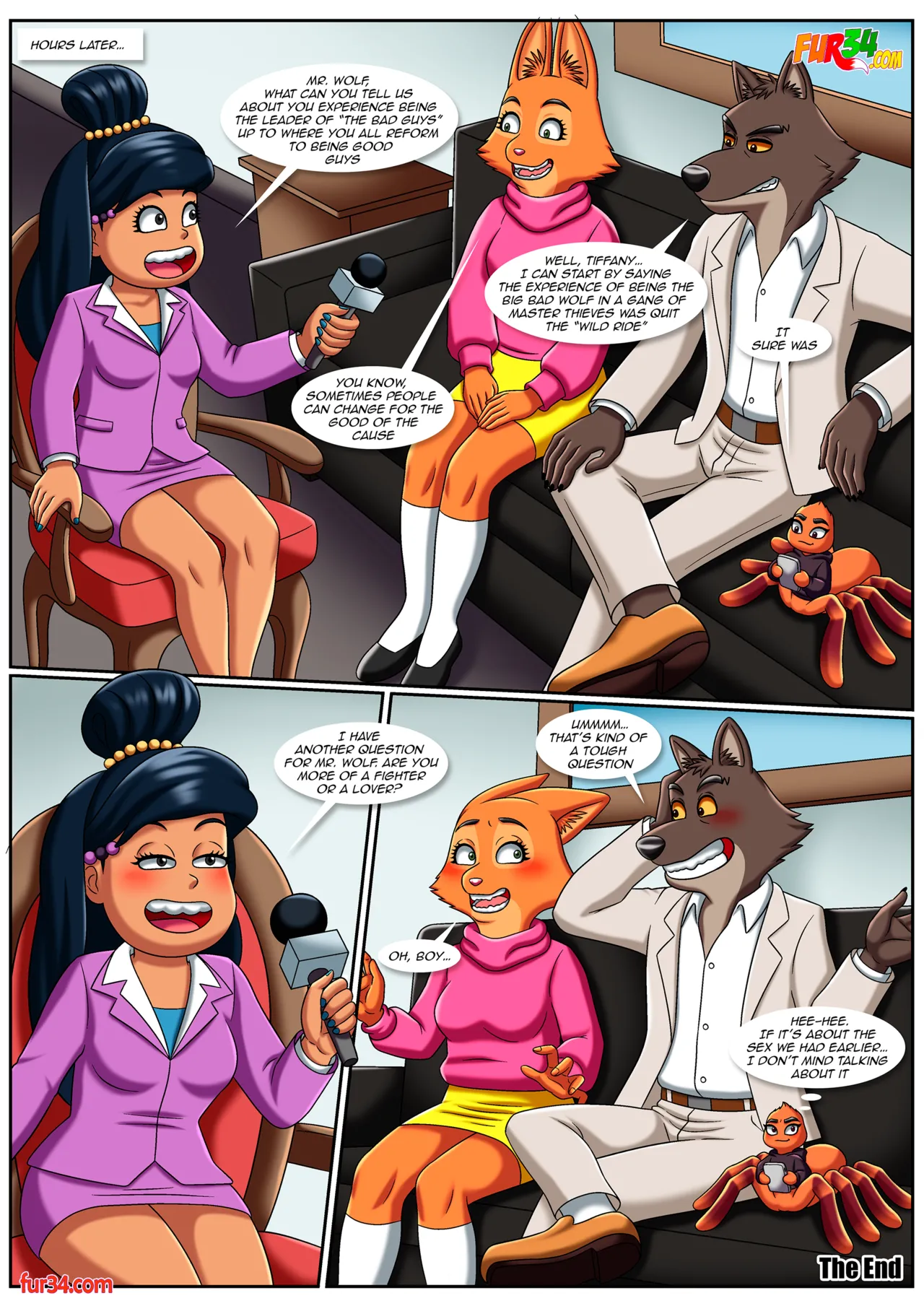 Palcomix What Does the Fox Say in Bed The Bad Guys COMPLETED - Image 27