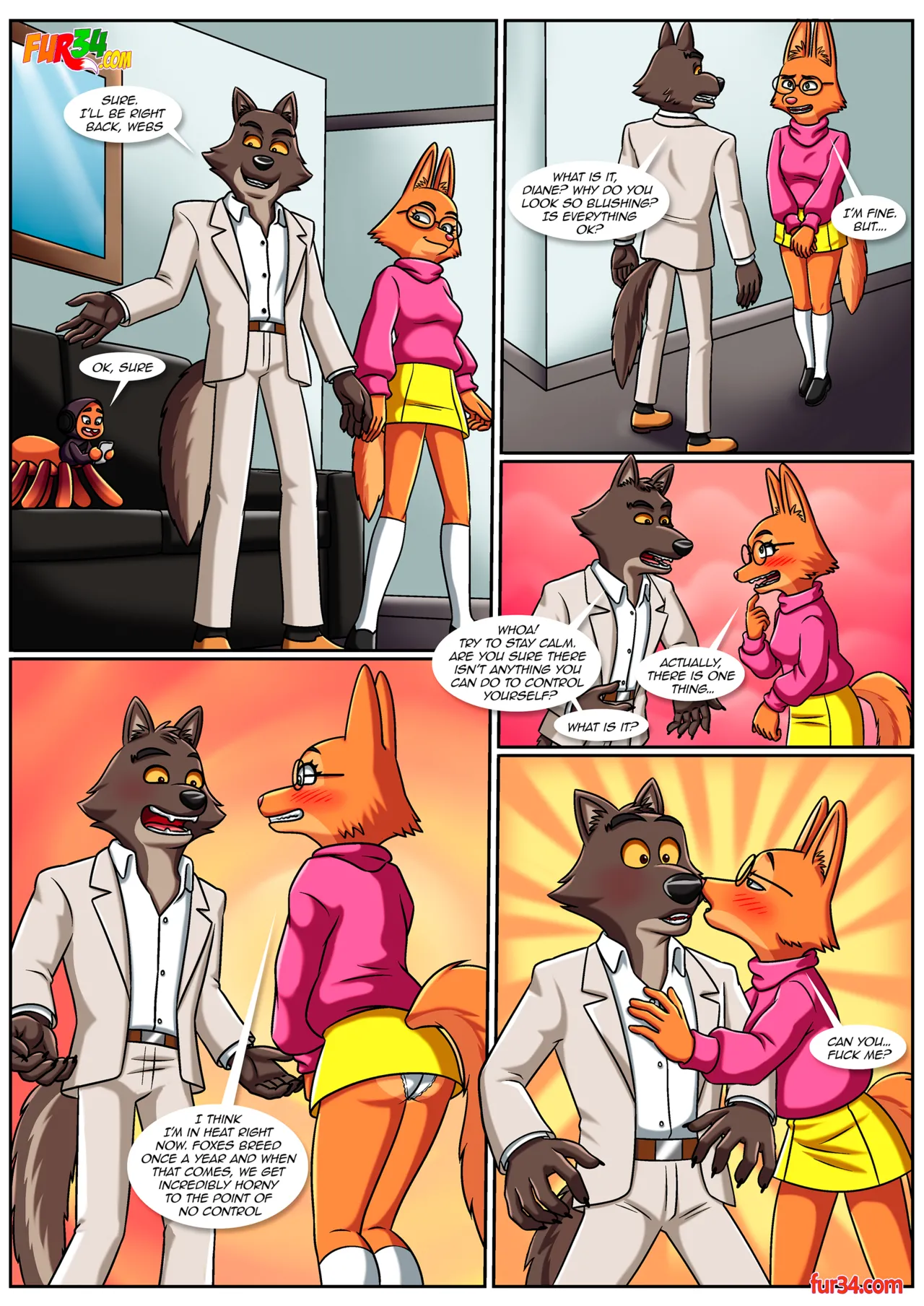 Palcomix What Does the Fox Say in Bed The Bad Guys COMPLETED - Image 3