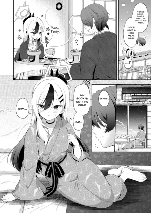 Pandagaippiki. Komi Zumiko Onsen Kayoko to Amatoro Ecchi Kayoko to Sensei ga Onamiseshiau Ohanashi Blue Archive English SDTLs Digital - Page 4