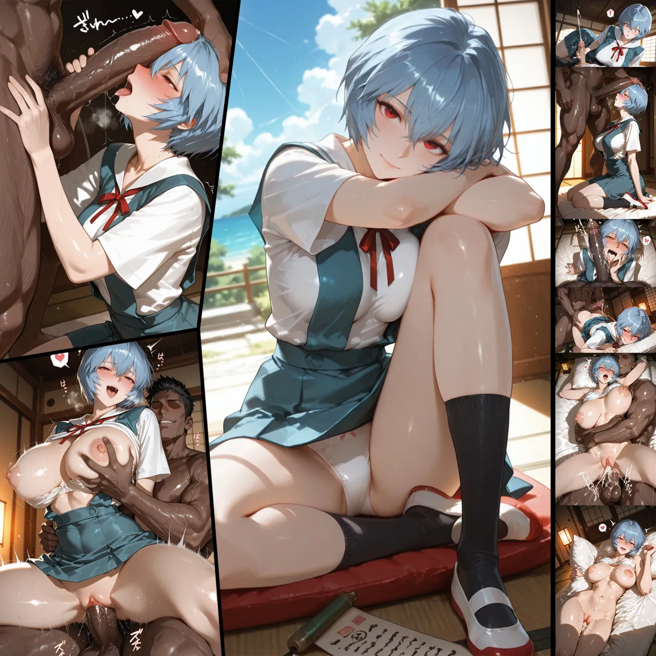 Paperhero - Ayanami Rei 綾波レイの秘密の関係 - Image 1