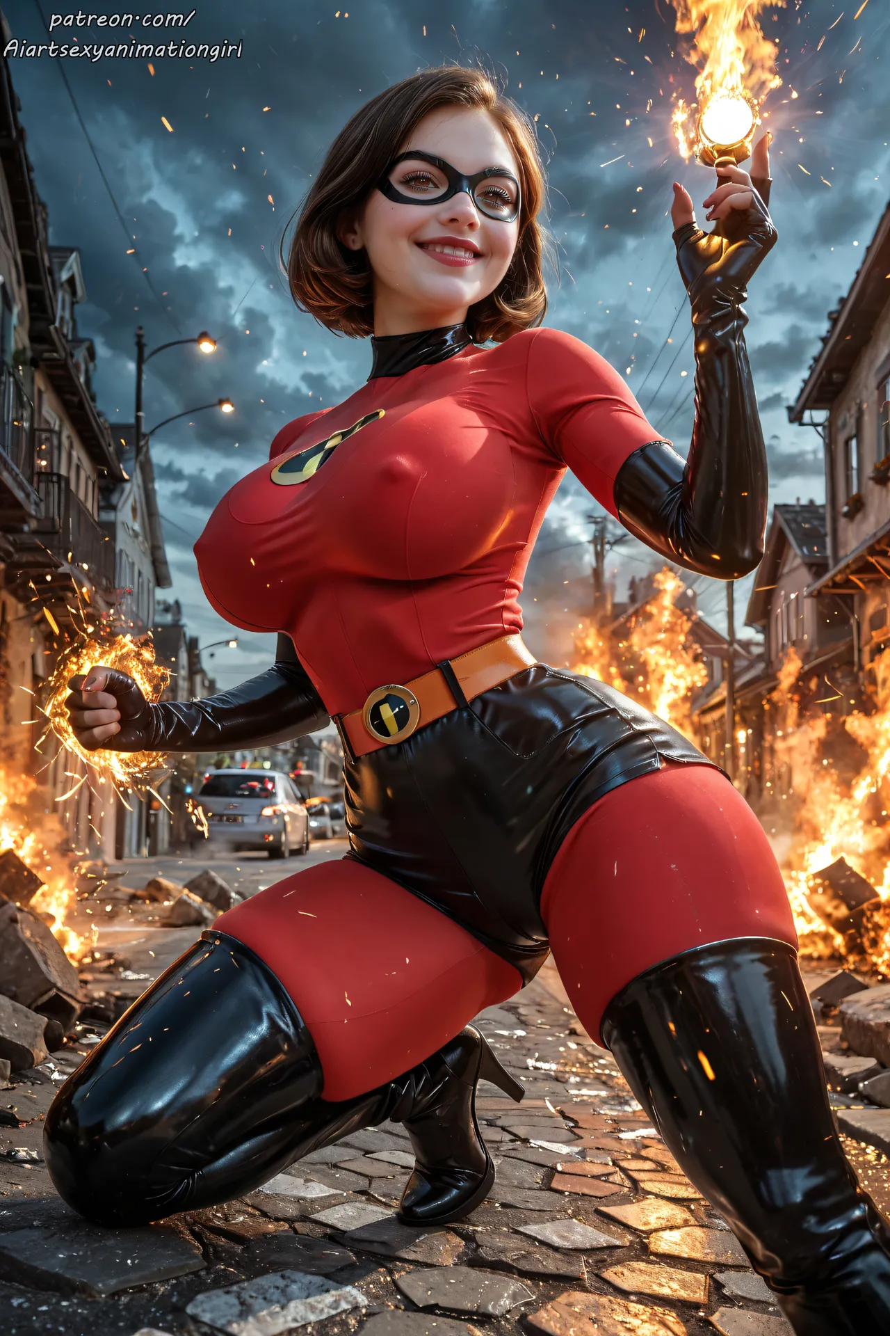 Patreon AiASAG 4K Elastigirl - Preview - Image 16
