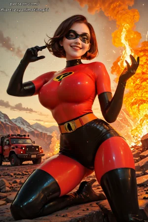 Patreon AiASAG 4K Elastigirl - Preview - Page 2