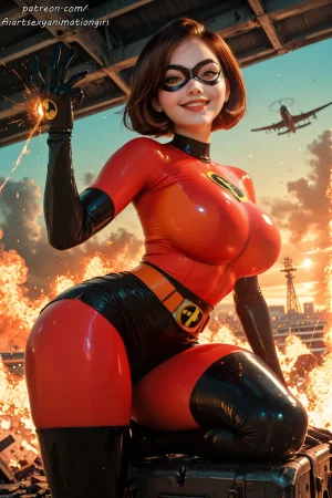Patreon AiASAG 4K Elastigirl - Preview - Page 3