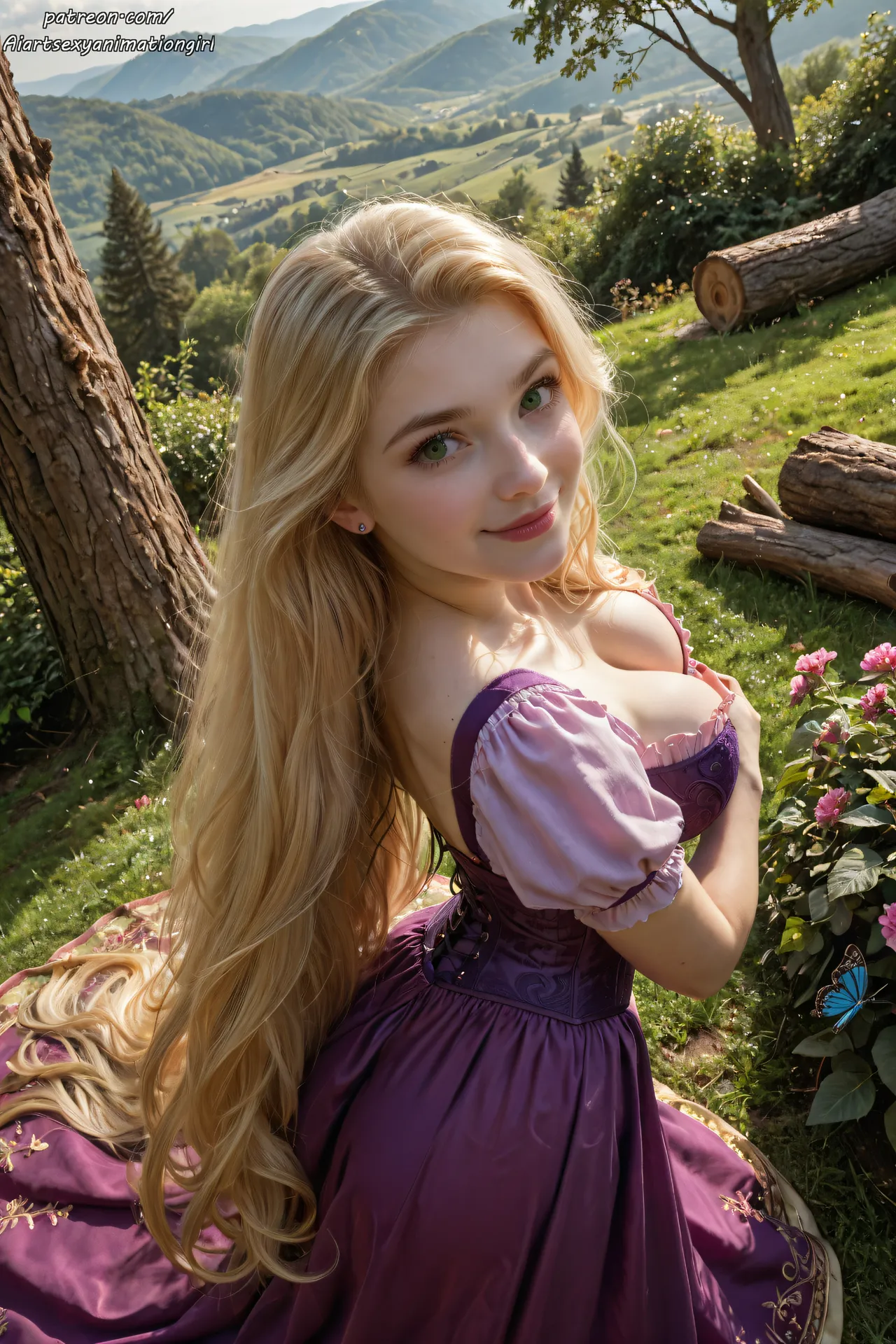 Patreon AiASAG 4K Rapunzel - Preview - Image 16
