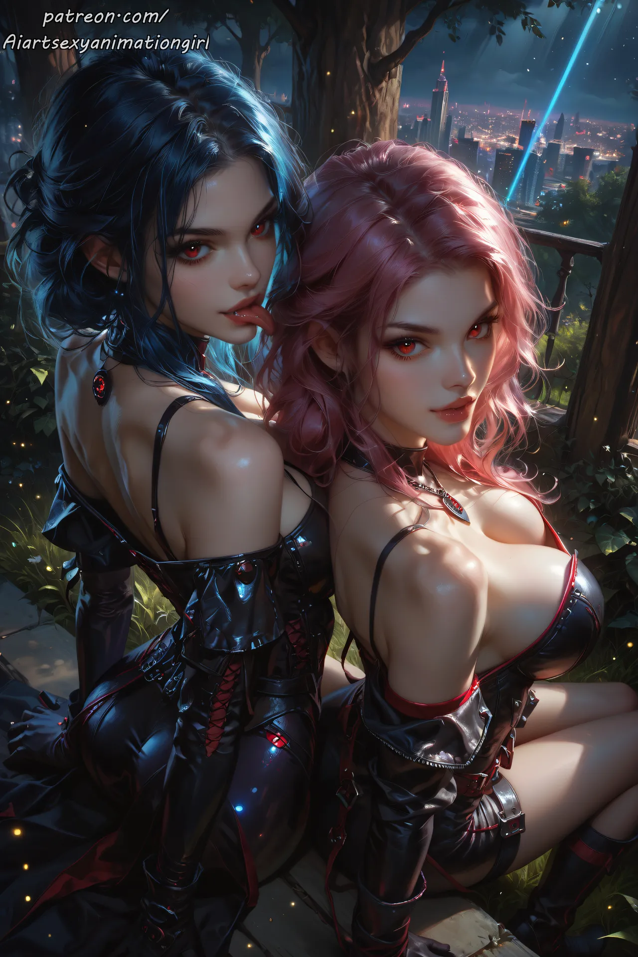 Patreon AiASAG Vampire Girls - Preview - Image 8