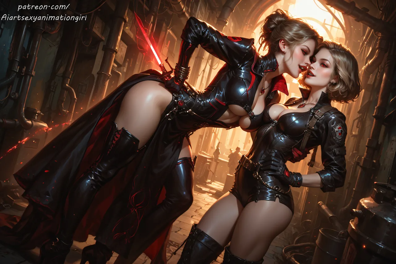 Patreon AiASAG Vampire Girls - Preview - Image 9