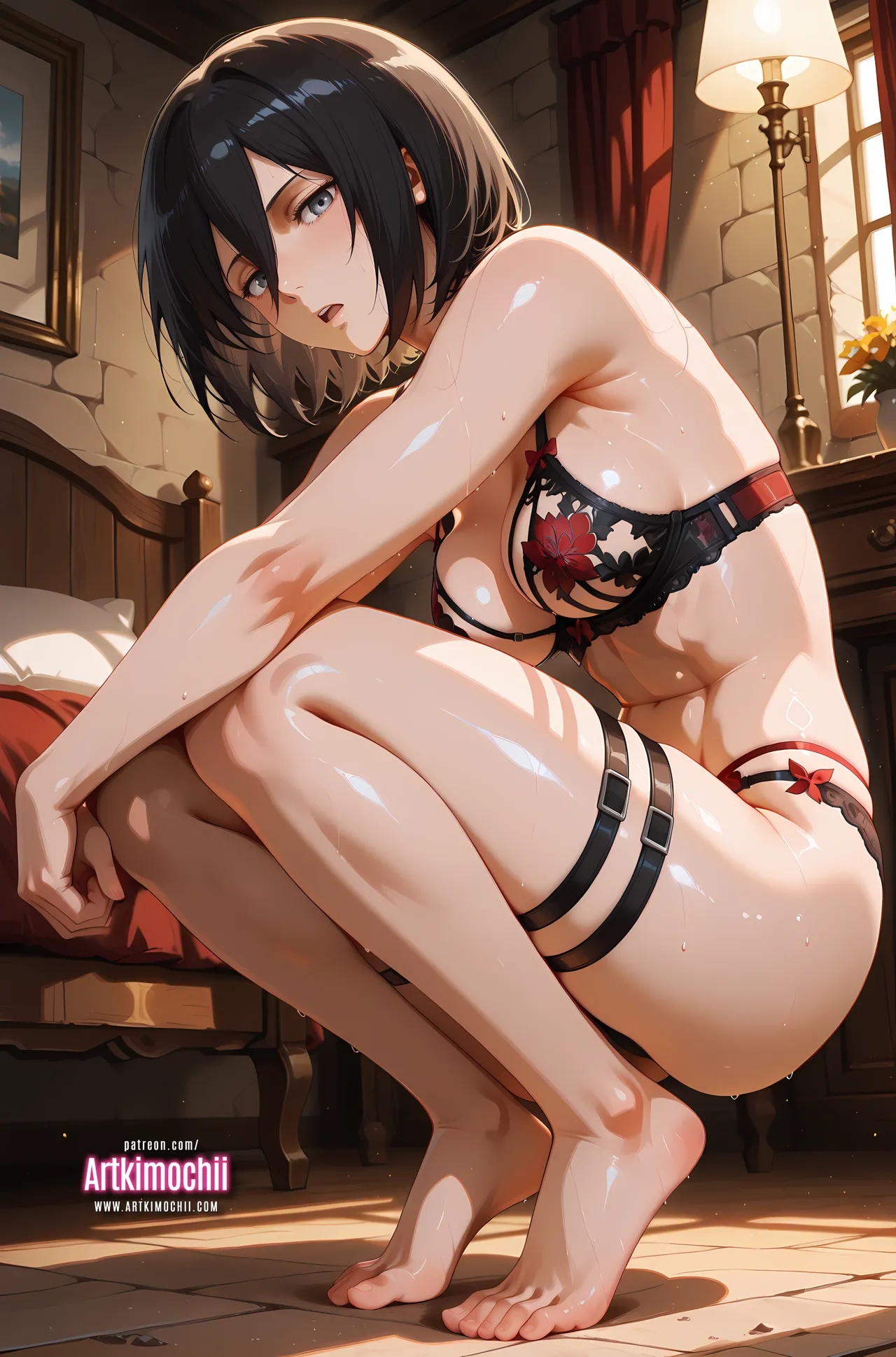 Patreon - ArtKimochii - Mikasa Ackerman Shingeki no Kyojin - Image 31