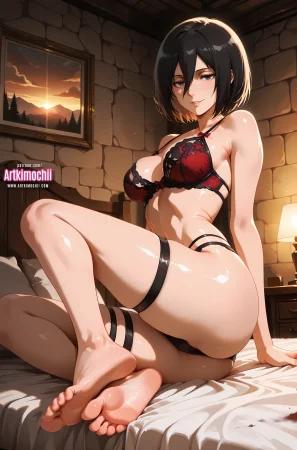 Patreon - ArtKimochii - Mikasa Ackerman Shingeki no Kyojin - Page 45