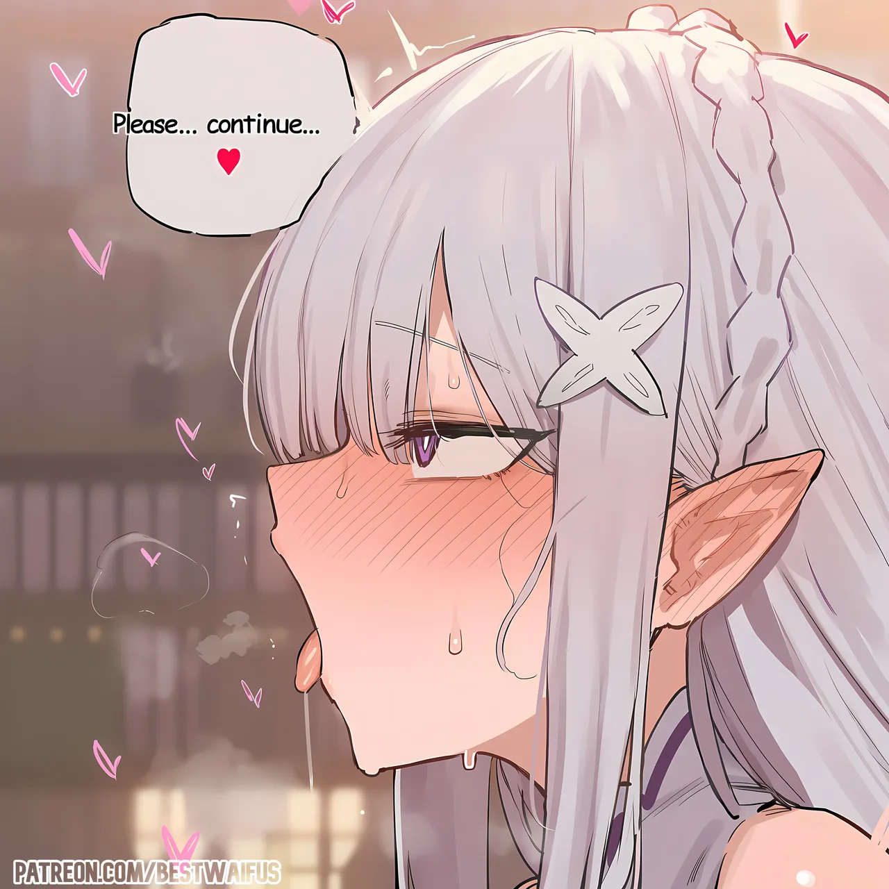 Patreon BestWaifus Emilia - Image 19