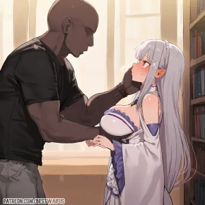 Patreon BestWaifus Emilia - Page 6