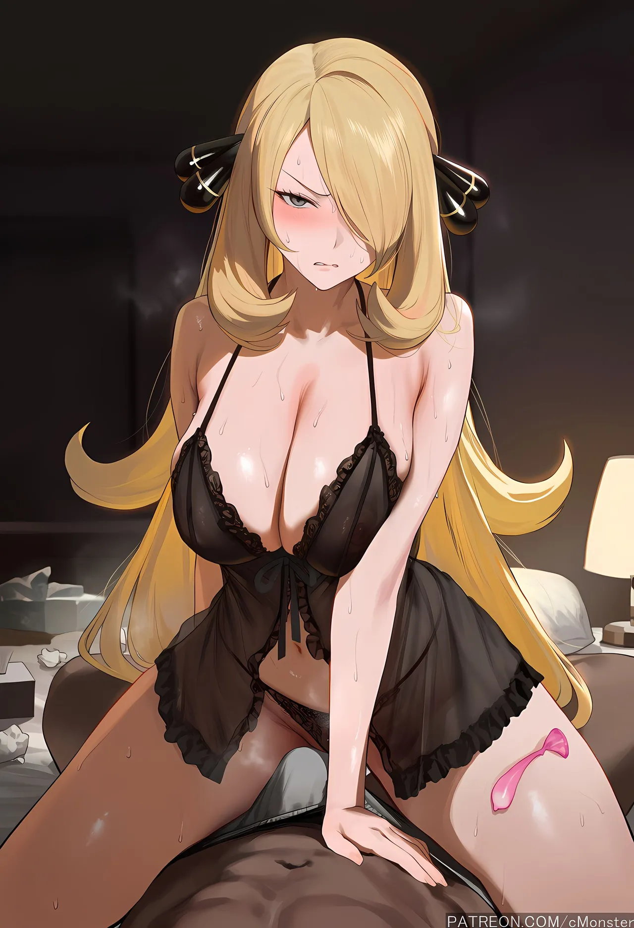 Patreon cMonster Cynthia Lingerie x BBC - Image 138