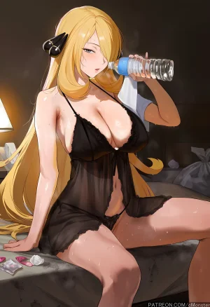 Patreon cMonster Cynthia Lingerie x BBC - Page 5
