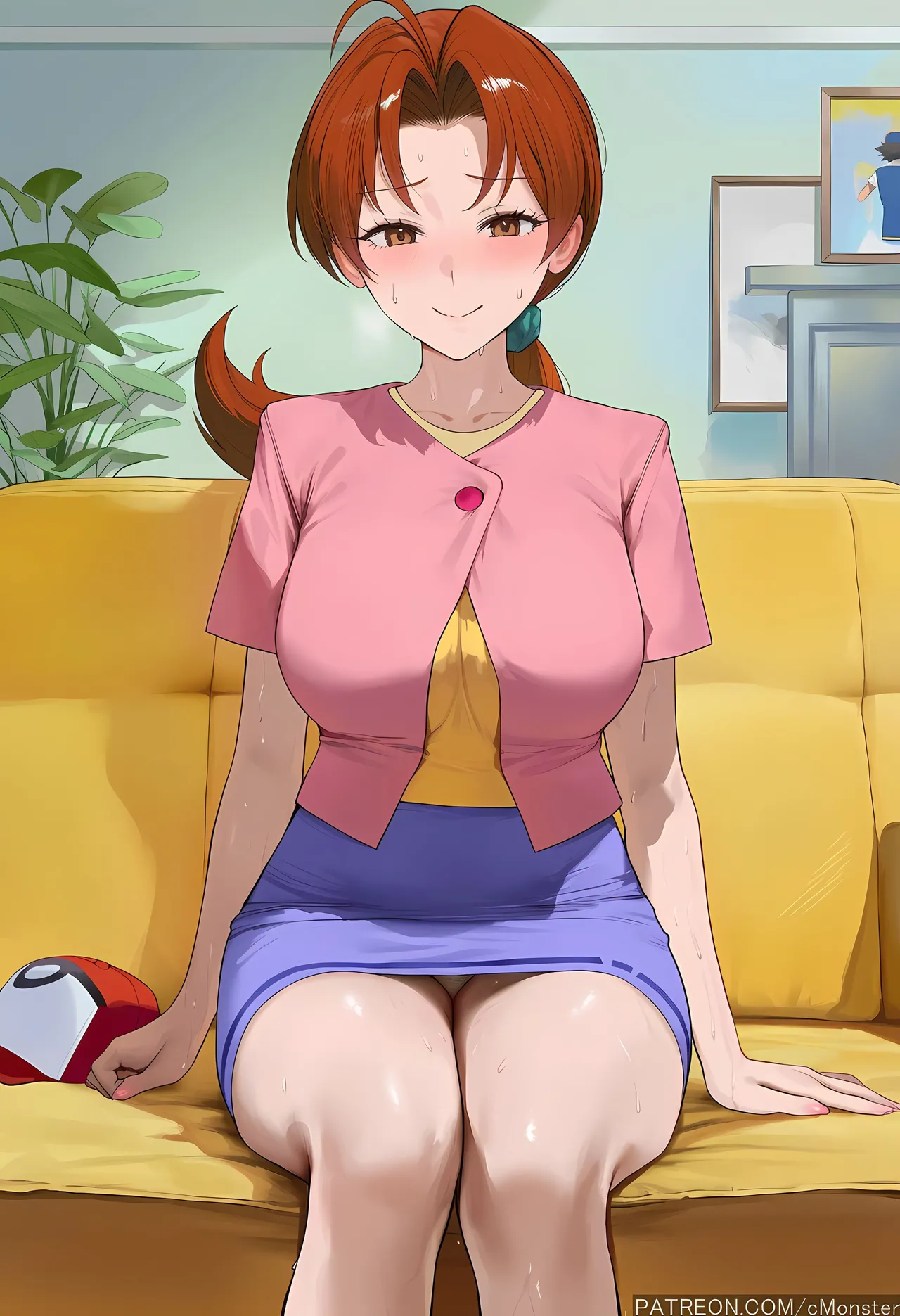 Patreon cMonster Delia Ketchum x BBC - Image 10