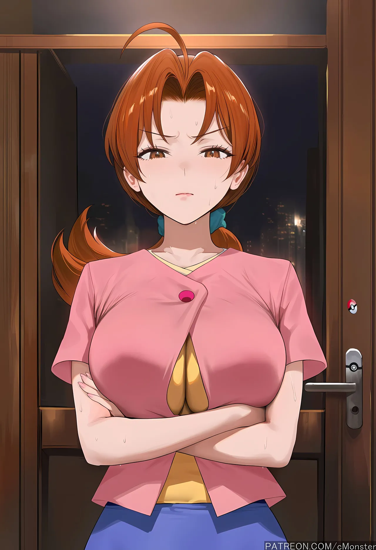 Patreon cMonster Delia Ketchum x BBC - Image 13