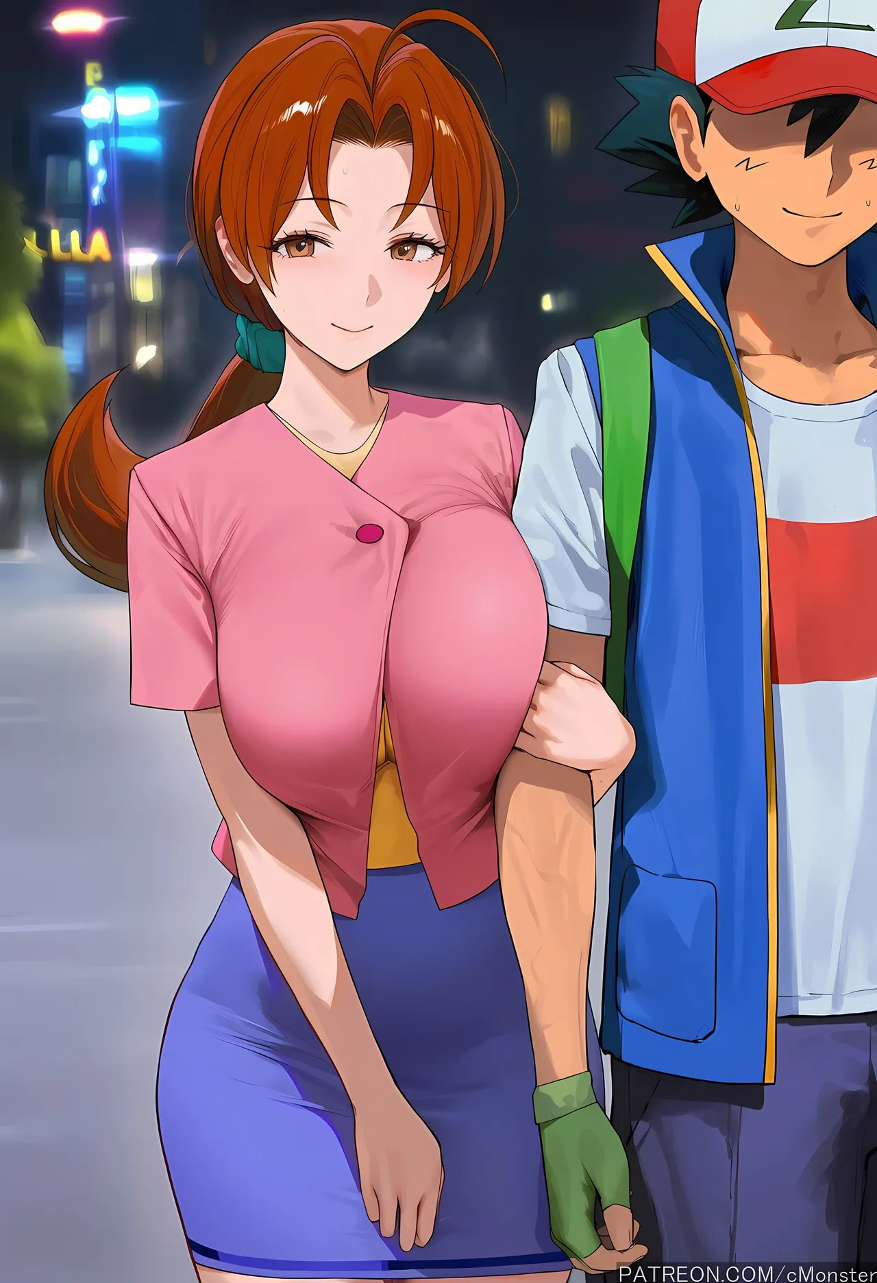Patreon cMonster Delia Ketchum x BBC - Image 2