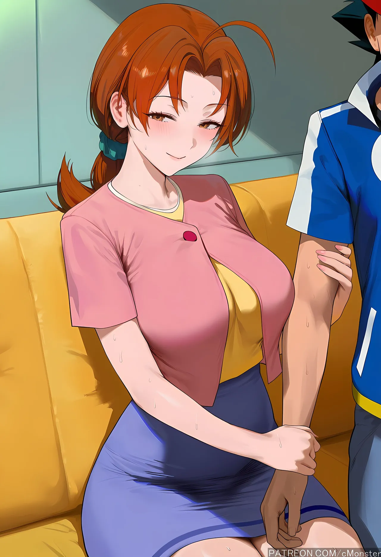 Patreon cMonster Delia Ketchum x BBC - Image 3