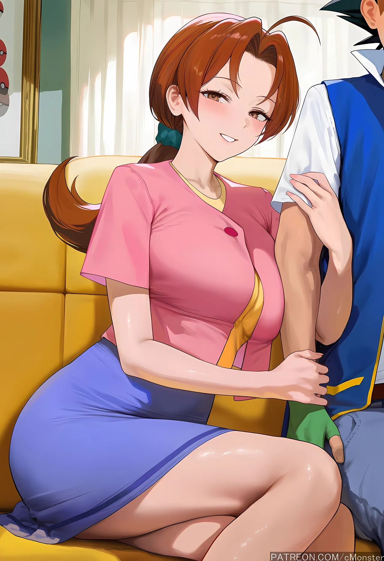 Patreon cMonster Delia Ketchum x BBC - Image 4