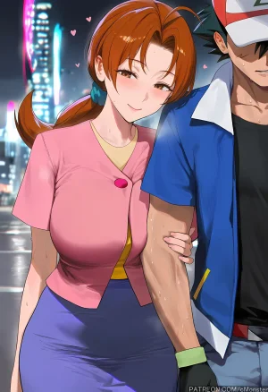Patreon cMonster Delia Ketchum x BBC