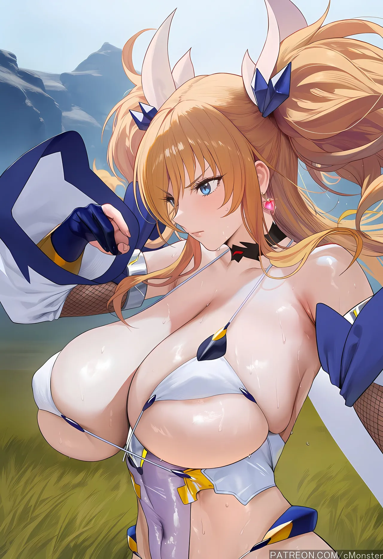 Patreon cMonster Kirara Onisaki x GOBLIN Gangbang - Image 1