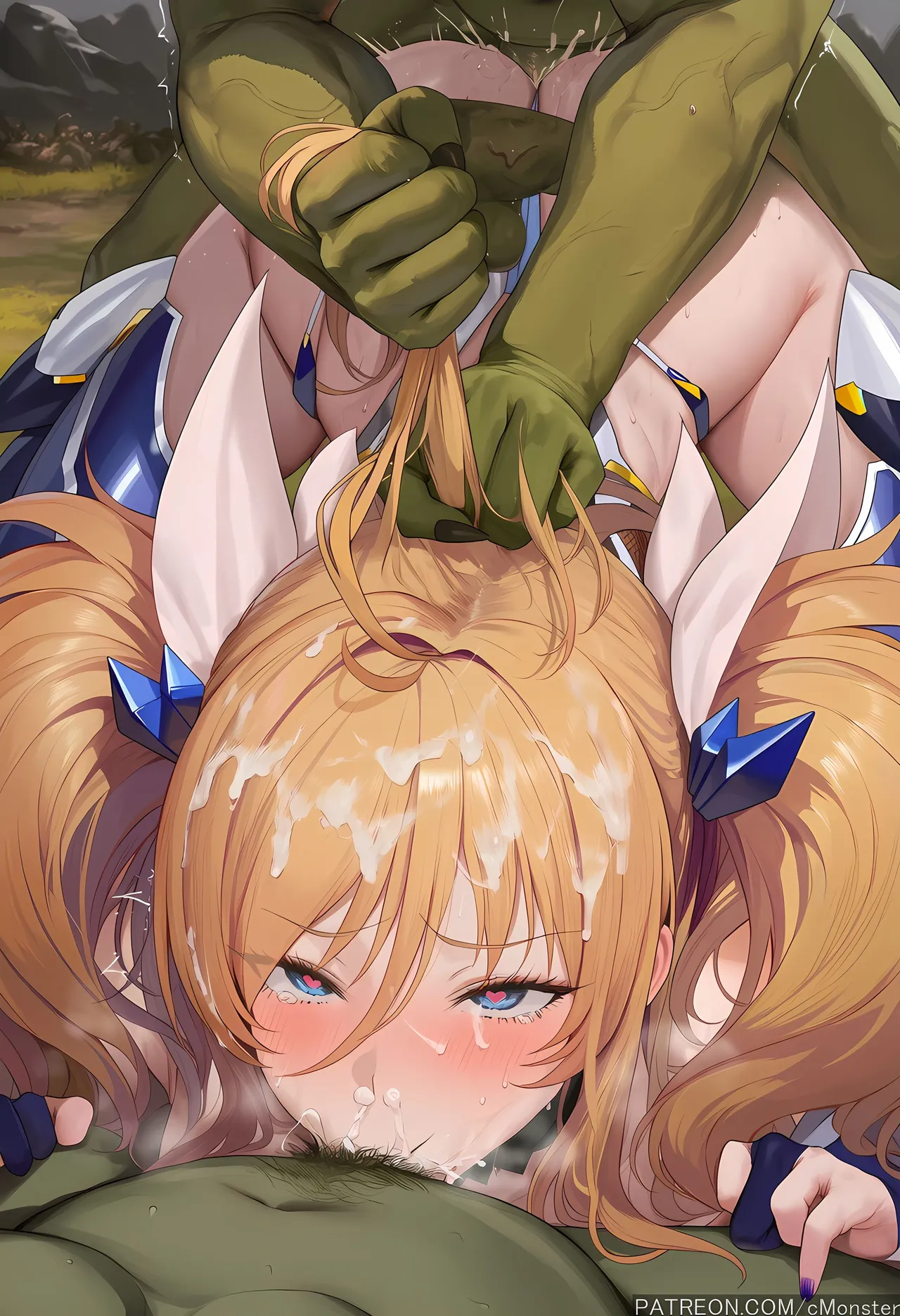 Patreon cMonster Kirara Onisaki x GOBLIN Gangbang - Image 182