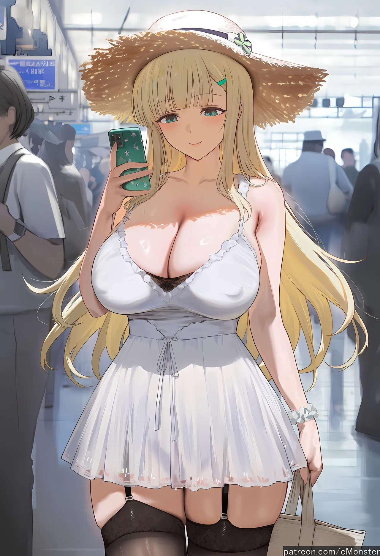 Patreon cMonster senran_kagura Yomi x BBC Gangbang - Image 1