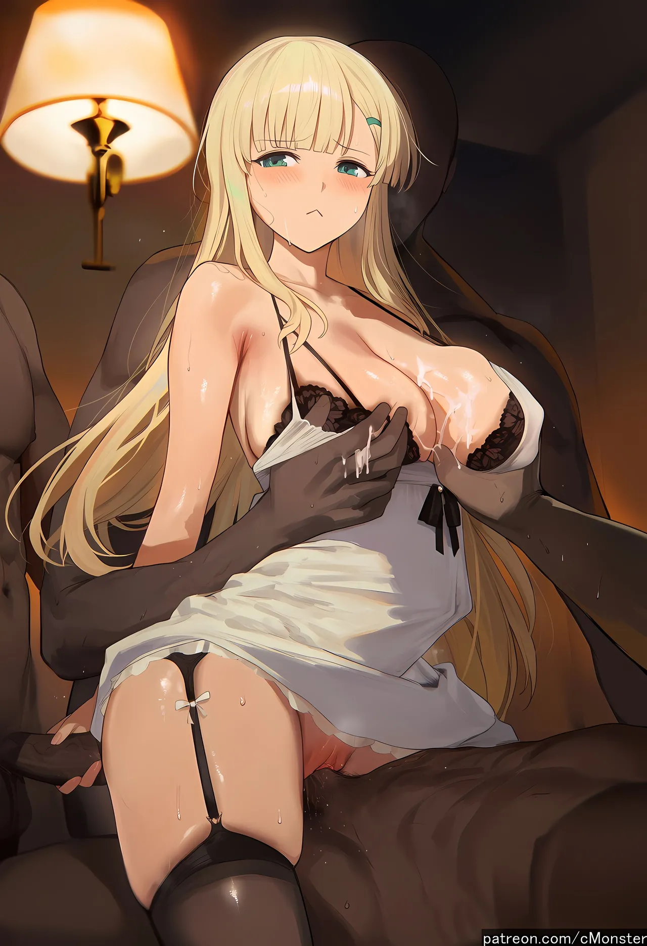 Patreon cMonster senran_kagura Yomi x BBC Gangbang - Image 21