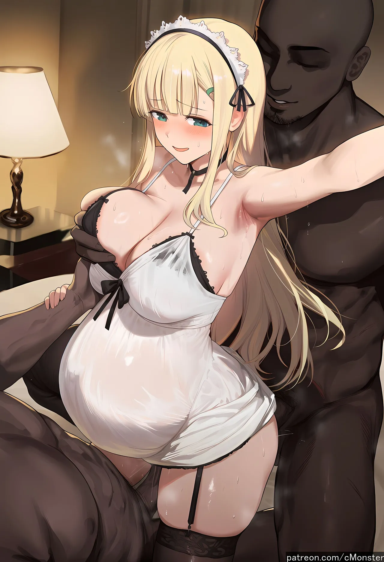 Patreon cMonster senran_kagura Yomi x BBC Gangbang - Image 391