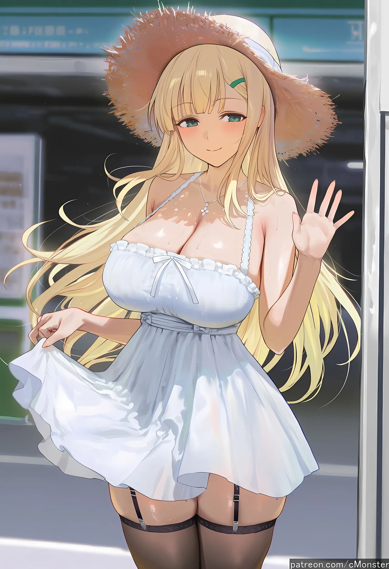 Patreon cMonster senran_kagura Yomi x BBC Gangbang - Image 4