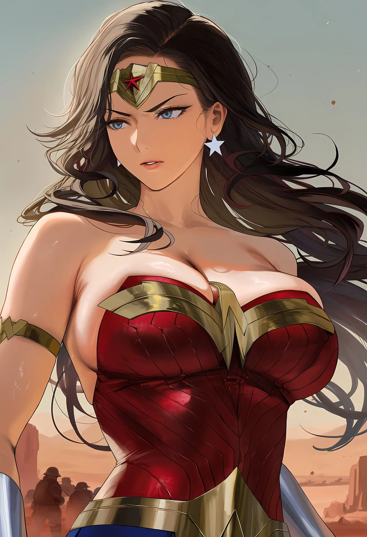 Patreon cMonster Wonder Woman x BBC Gangbang - Image 12