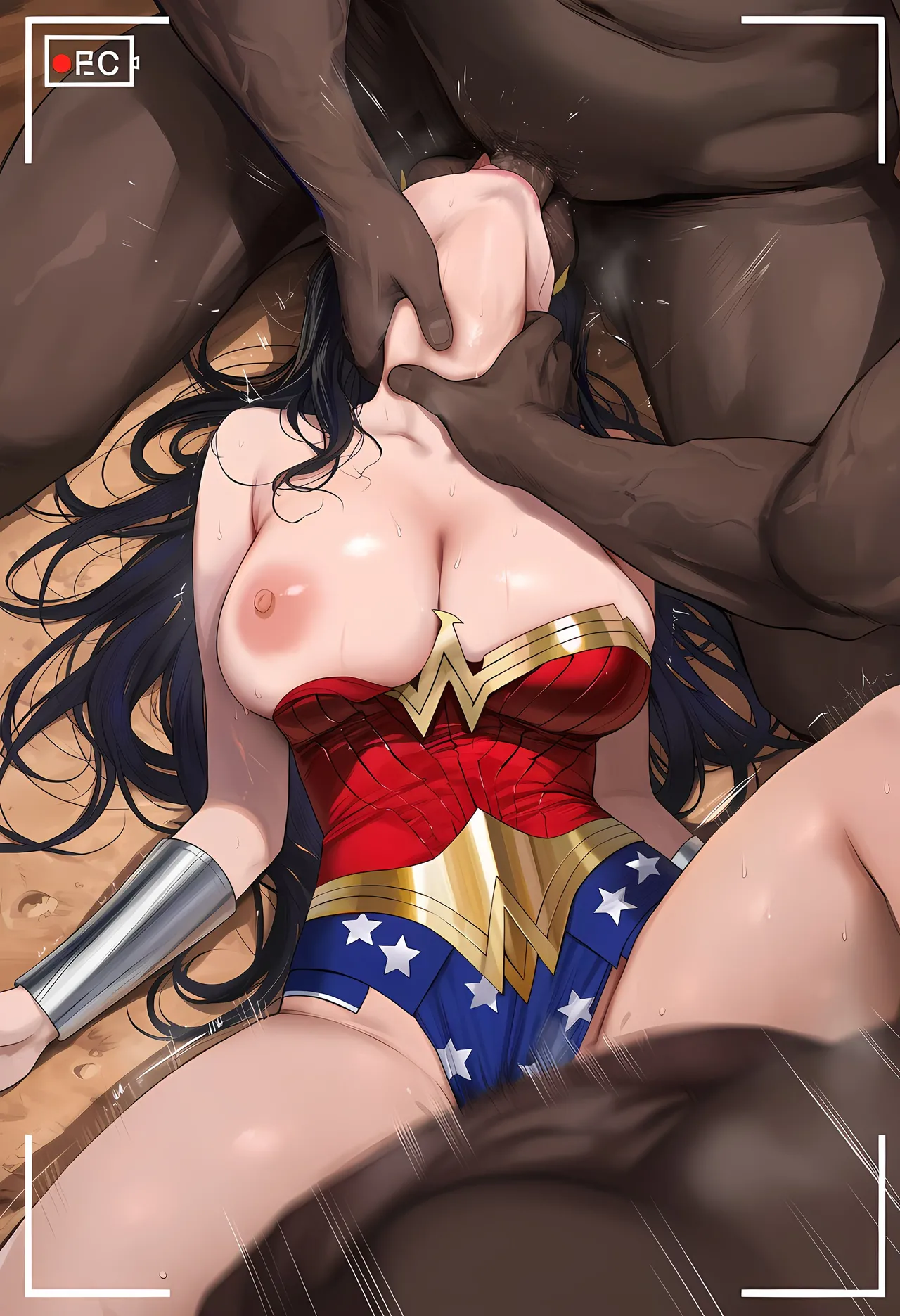 Patreon cMonster Wonder Woman x BBC Gangbang - Image 161