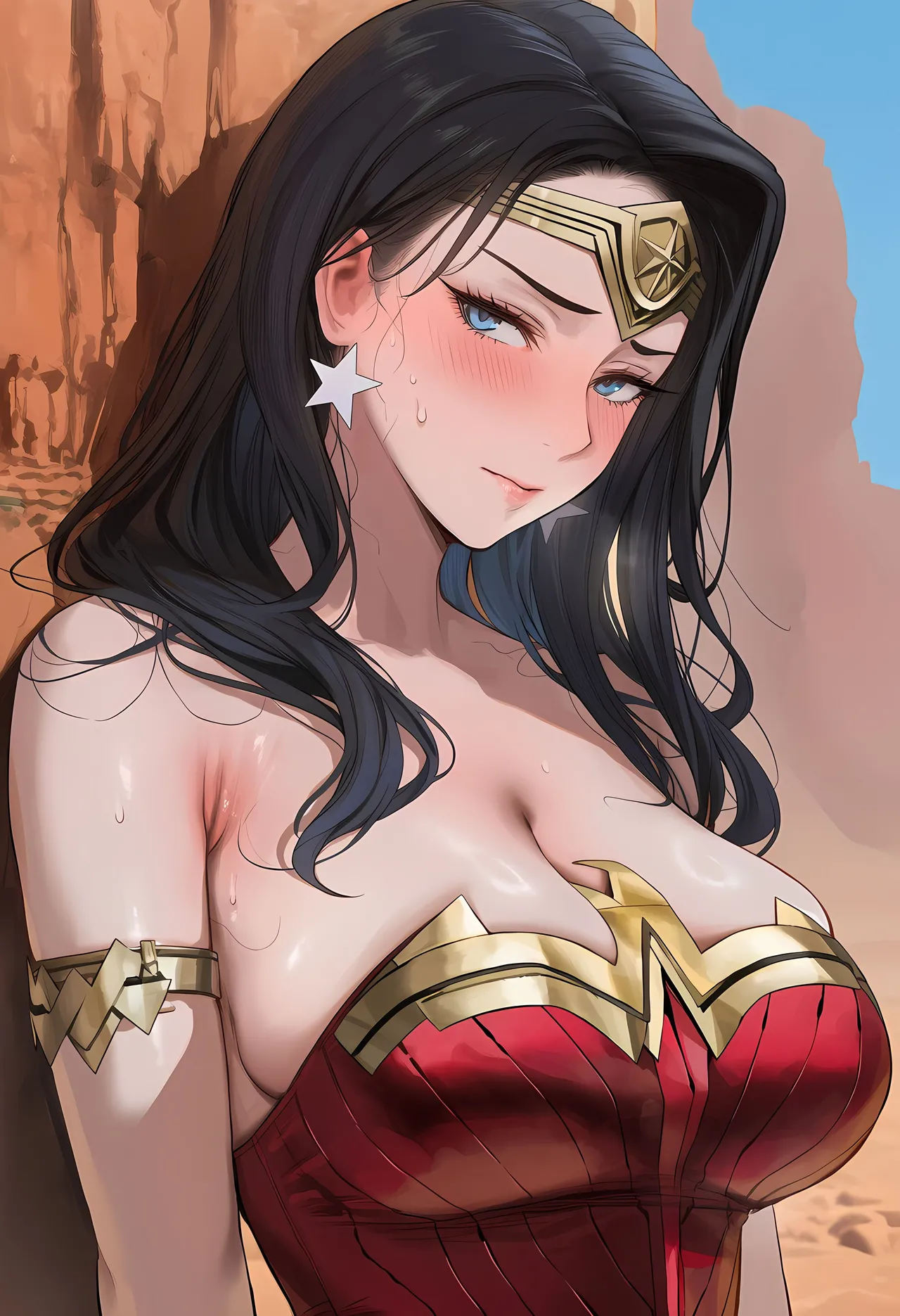 Patreon cMonster Wonder Woman x BBC Gangbang - Image 17