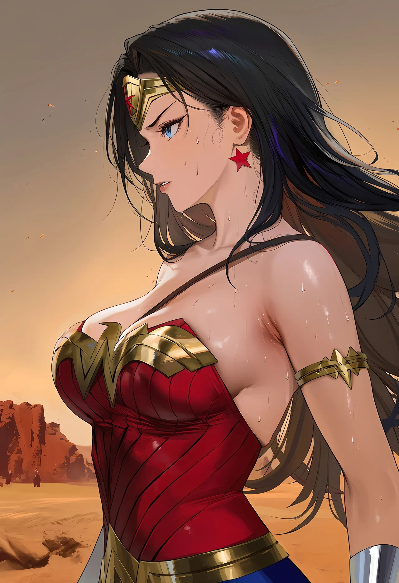 Patreon cMonster Wonder Woman x BBC Gangbang - Image 4