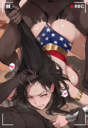 Patreon cMonster Wonder Woman x BBC Gangbang - Page 290