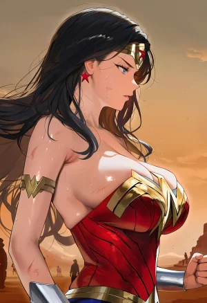 Patreon cMonster Wonder Woman x BBC Gangbang - Page 5