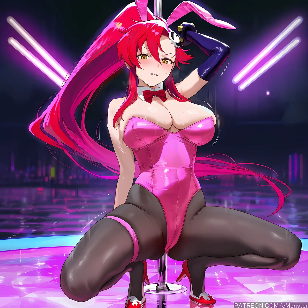 Patreon cMonster Yoko Littner Bunny Girl x OLD MAN - Image 10