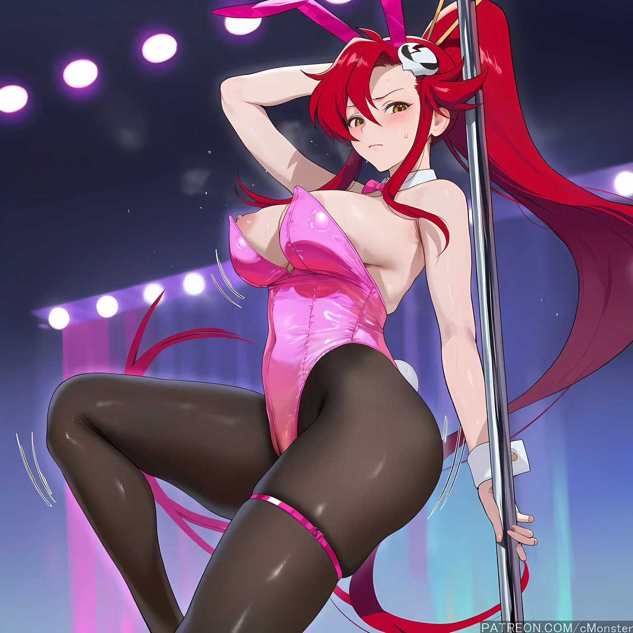 Patreon cMonster Yoko Littner Bunny Girl x OLD MAN - Image 14