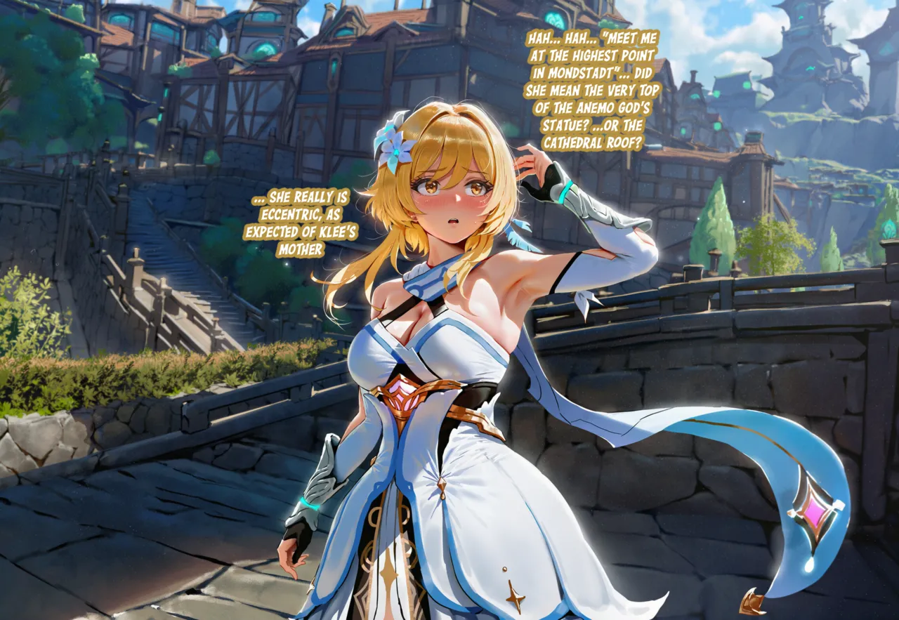 Patreon Holo Teyvat Super Idol Lumine English Uncensored - Image 1