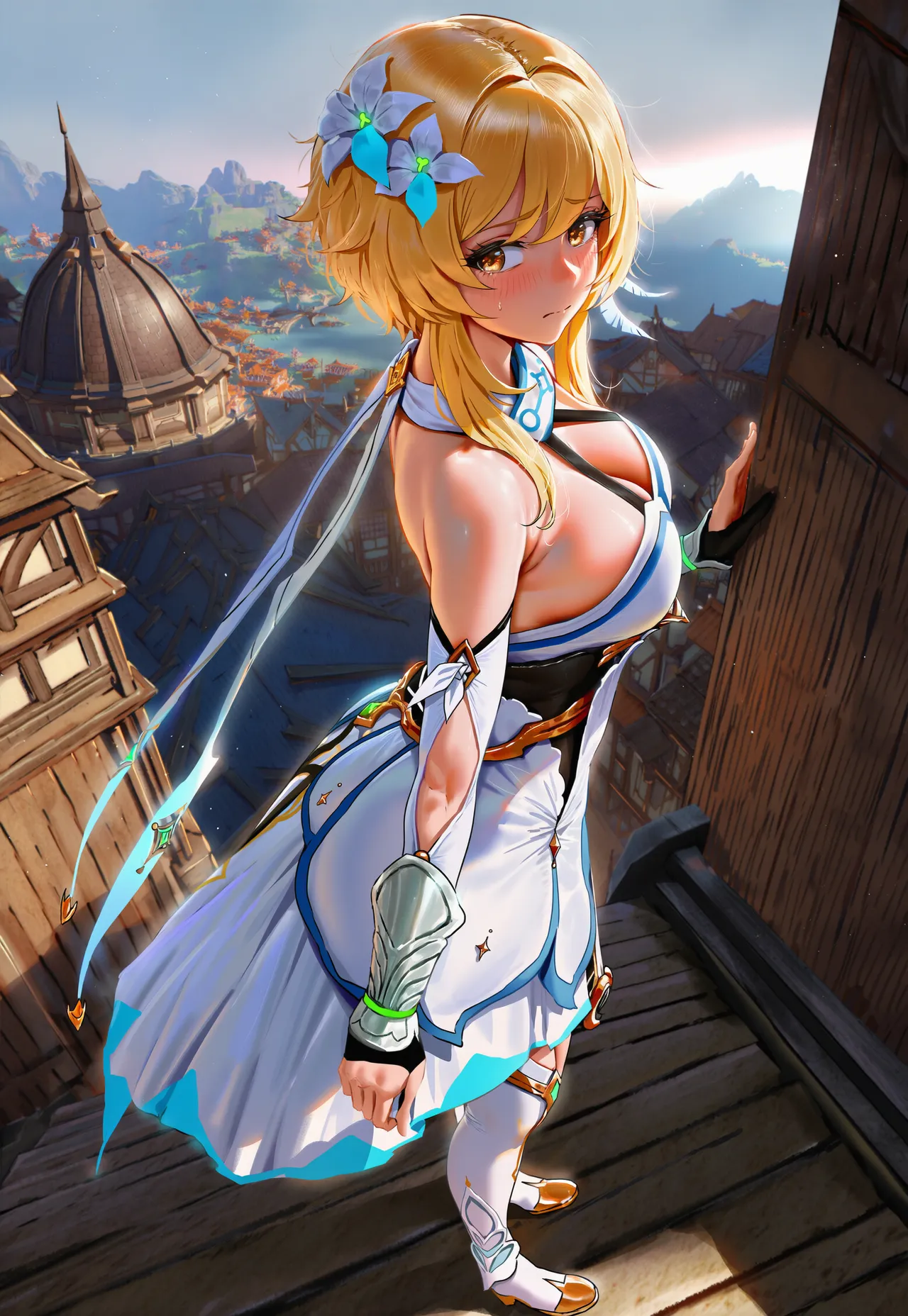 Patreon Holo Teyvat Super Idol Lumine English Uncensored - Image 106