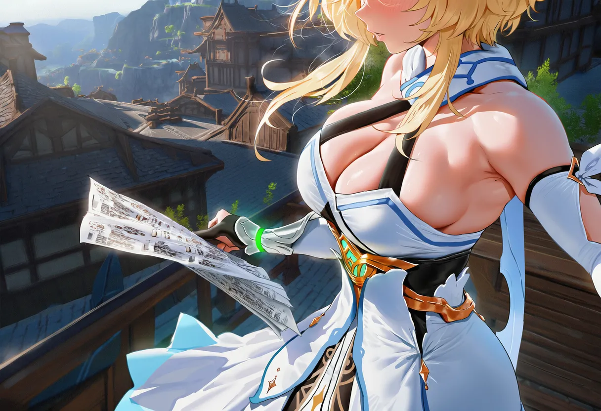 Patreon Holo Teyvat Super Idol Lumine English Uncensored - Image 107