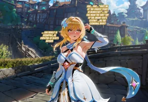 Patreon Holo Teyvat Super Idol Lumine English Uncensored Thumbnail