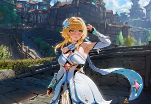 Patreon Holo Teyvat Super Idol Lumine English Uncensored - Page 103